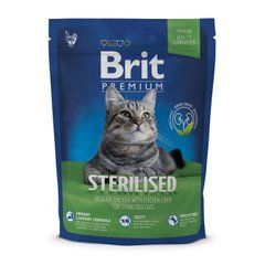 Сухий корм для стерилізованих котів Brit Premium Cat Sterilized 300 г (курка)