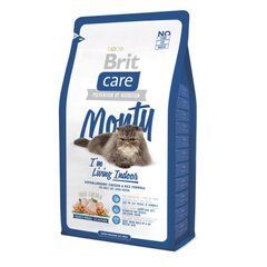 Сухий корм для котів, які живуть в приміщенні Brit Care Cat Monty I am Living Indoor 2 кг (курка та рис)