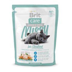 Сухий корм для стерилізованих котів Brit Care Cat Missy for Sterilised 400 г (курка та рис)